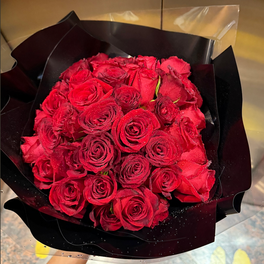 ดอกไม้ กุหลาบช่อกลม